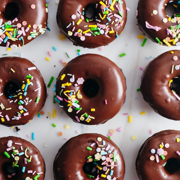 Vegan Chocolate Donuts Doughnuts Recipe