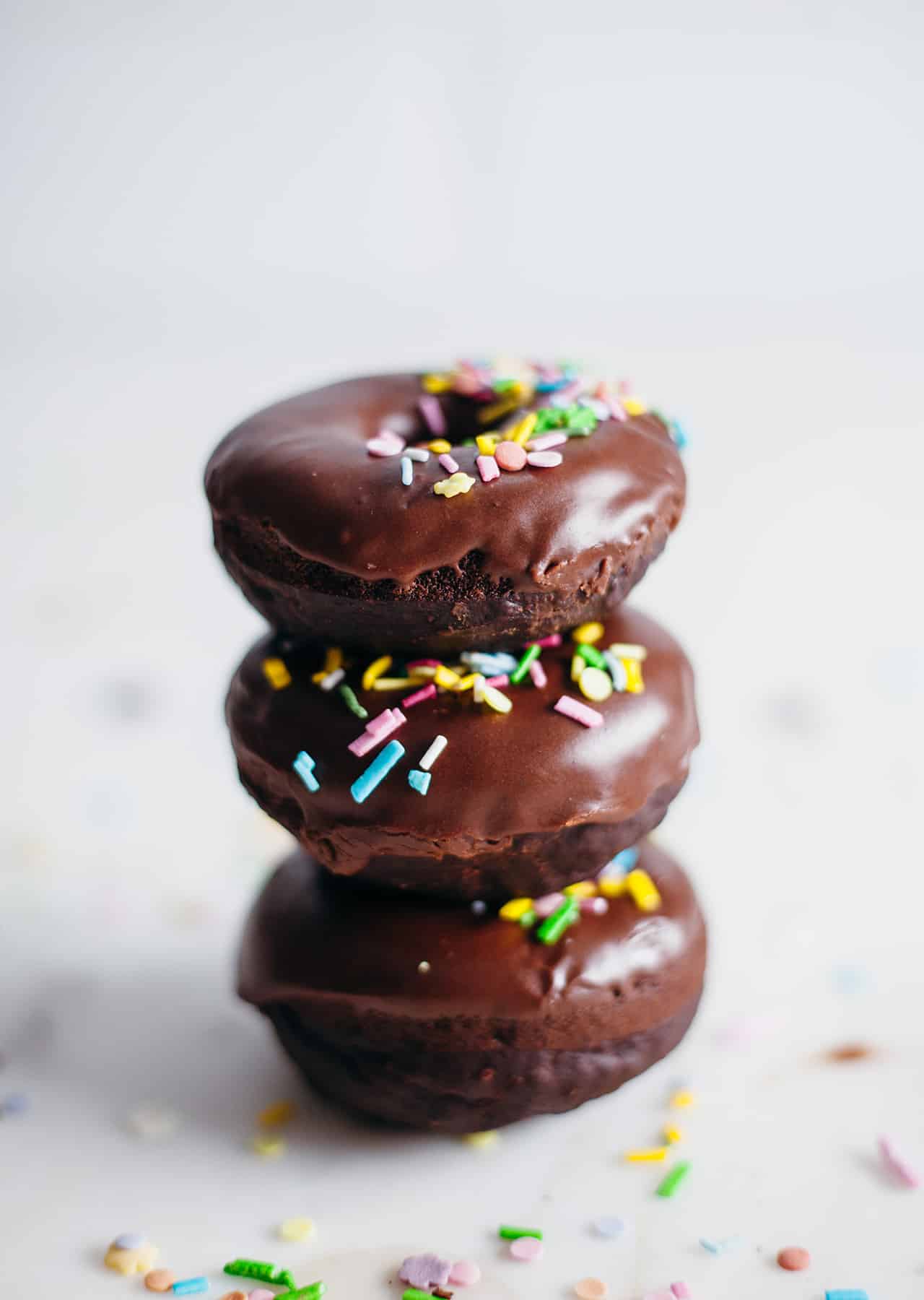 Vegan Chocolate Donuts Doughnuts Recipe