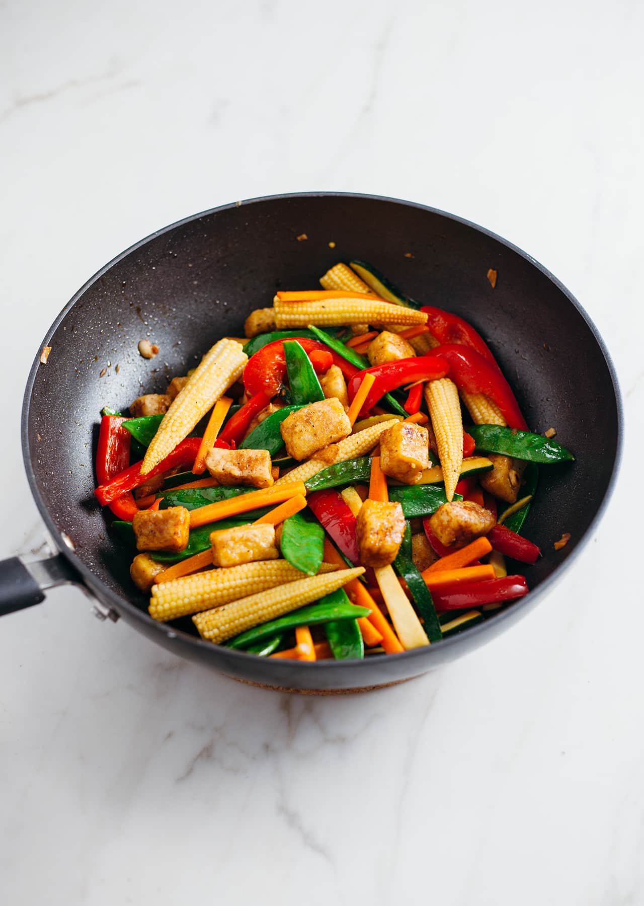 Super Easy Vegan Tofu Stir Fry Recipe