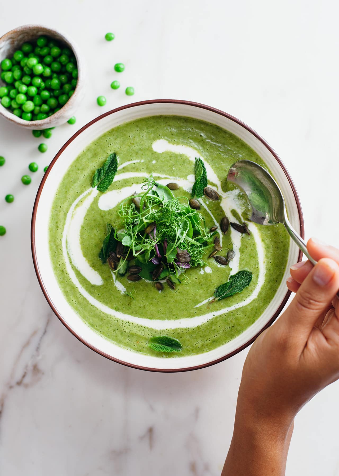 Vegan Green Goodness Healthy Soup Recipe
