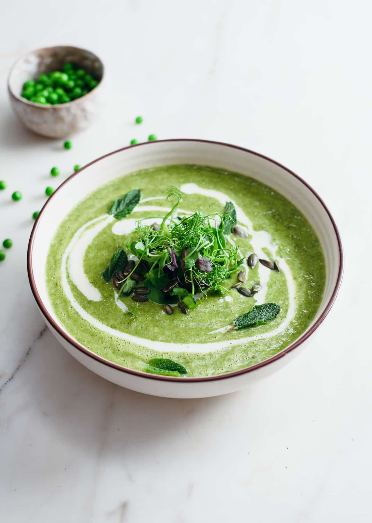 Vegan Green Goodness Healthy Soup Recipe