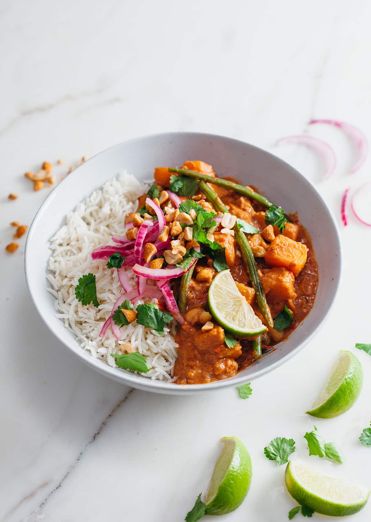 Vegan Butternut Squash Peanut Butter Curry Recipe