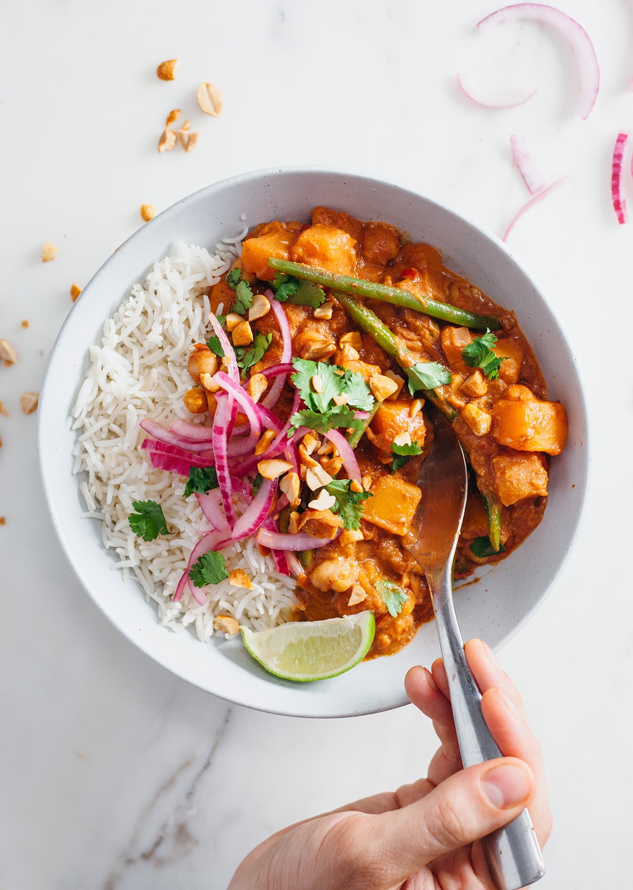 Vegan Butternut Squash Peanut Butter Curry Recipe