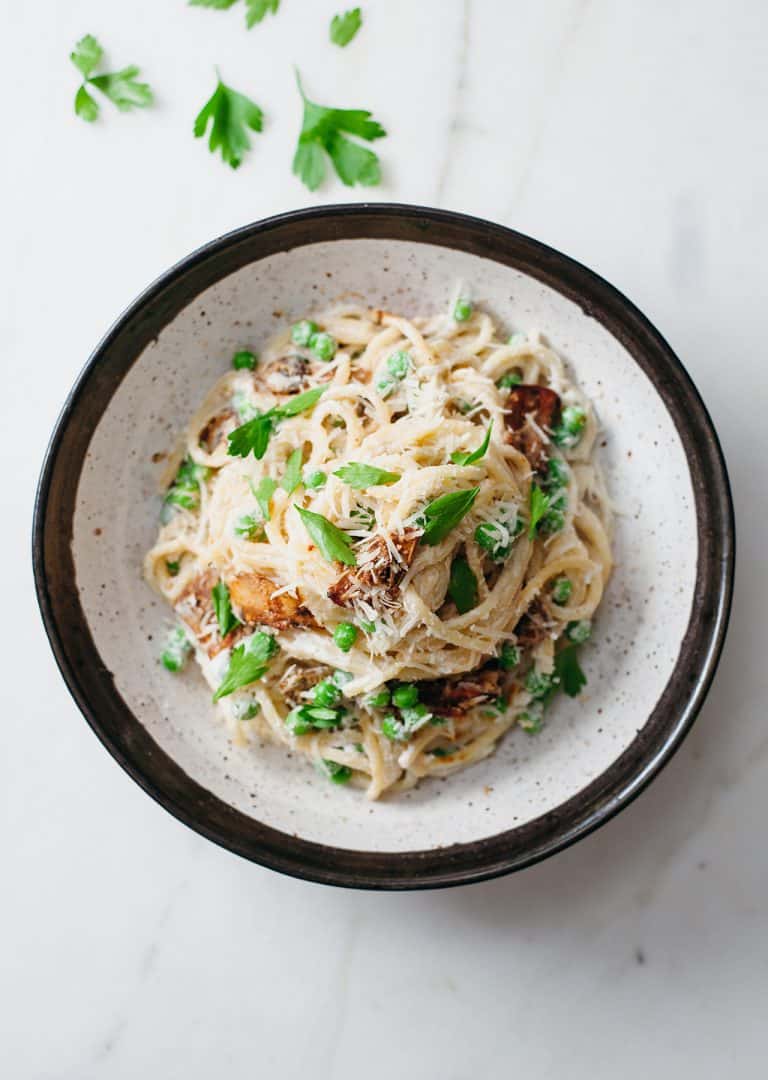 Vegan Spaghetti Carbonara SO VEGAN