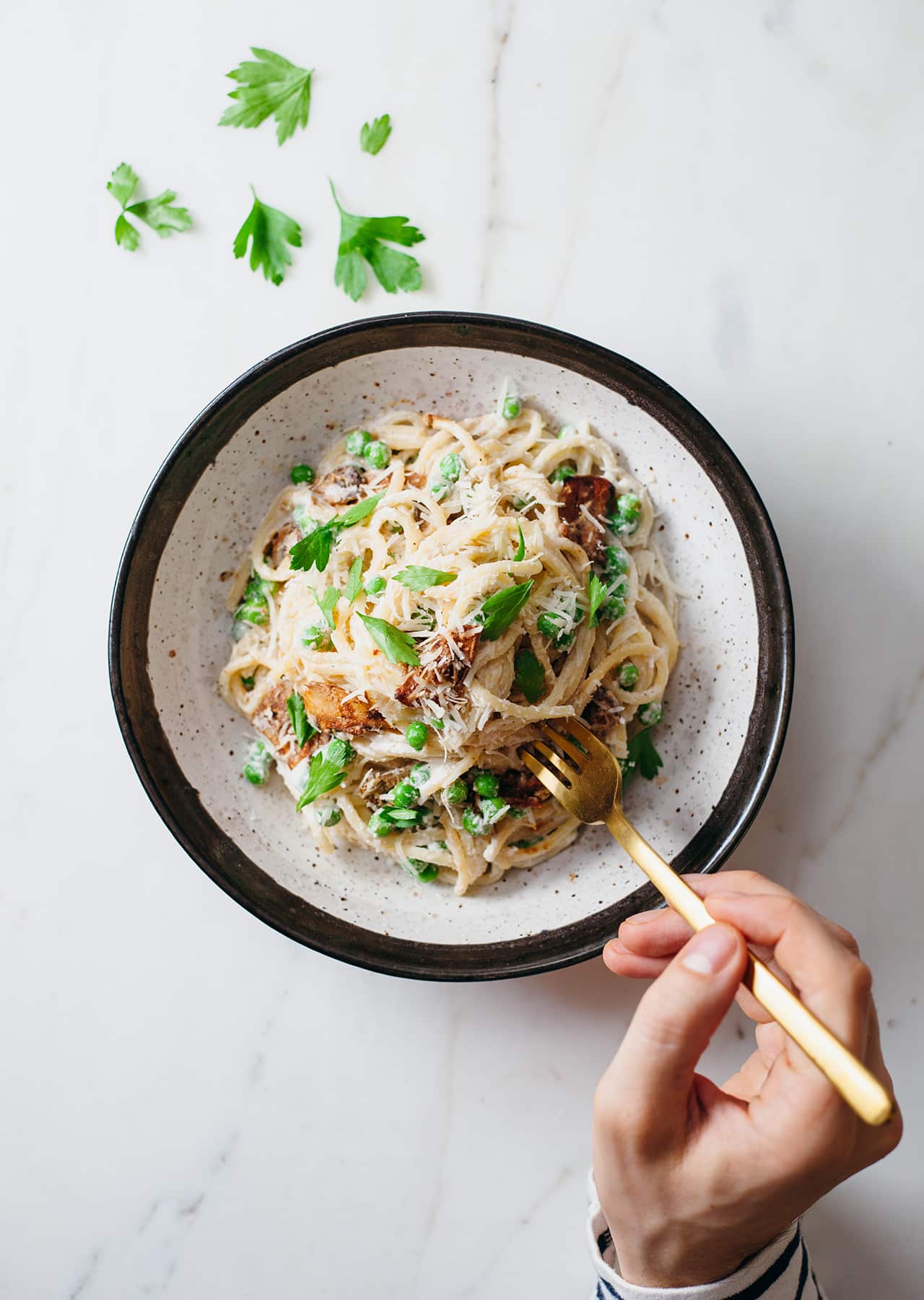 Vegan Spaghetti Carbonara