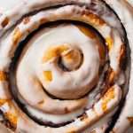 Vegan Giant Pumpkin Spiced Cinnamon Roll