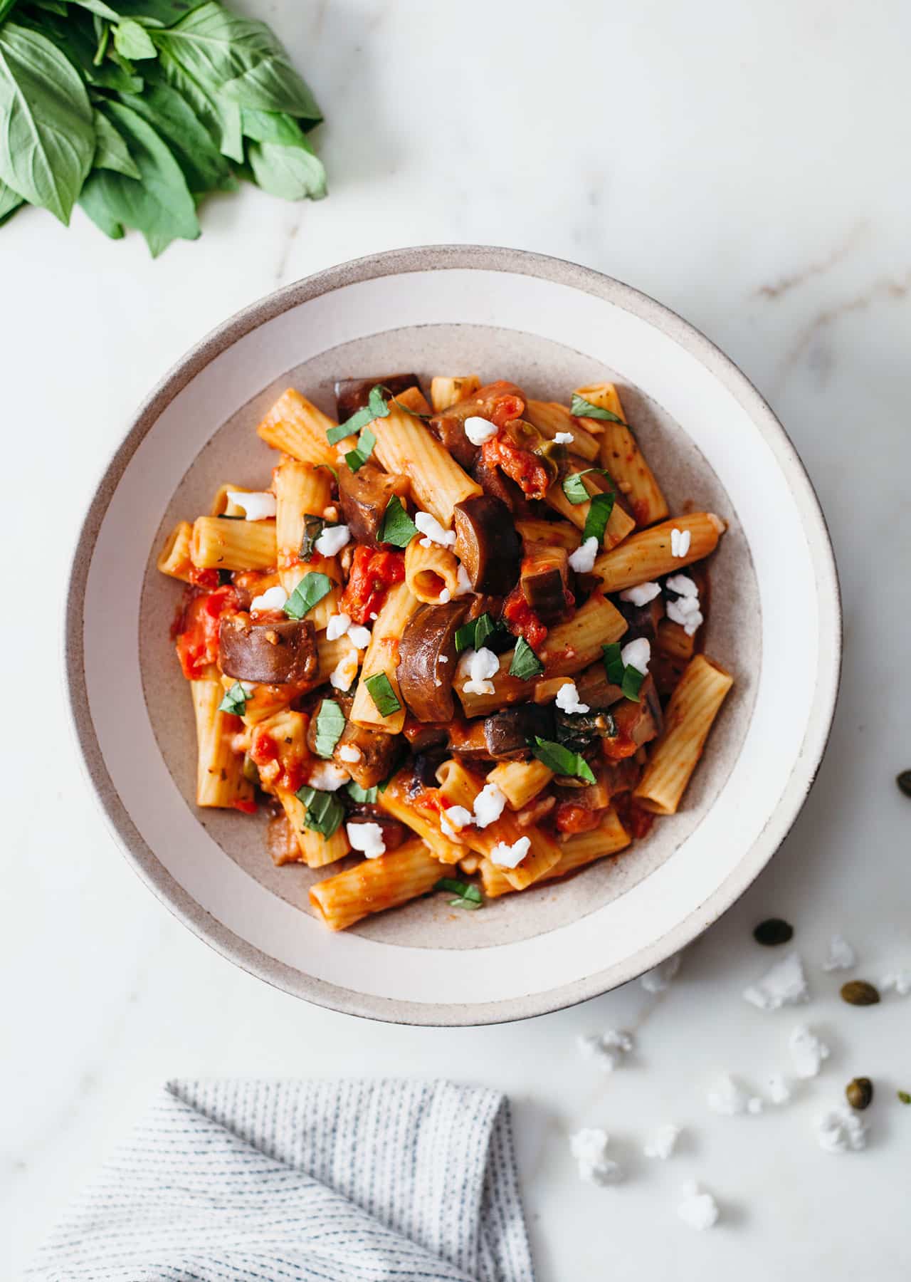 Vegan One-Pot Pasta Alla Norma Recipe