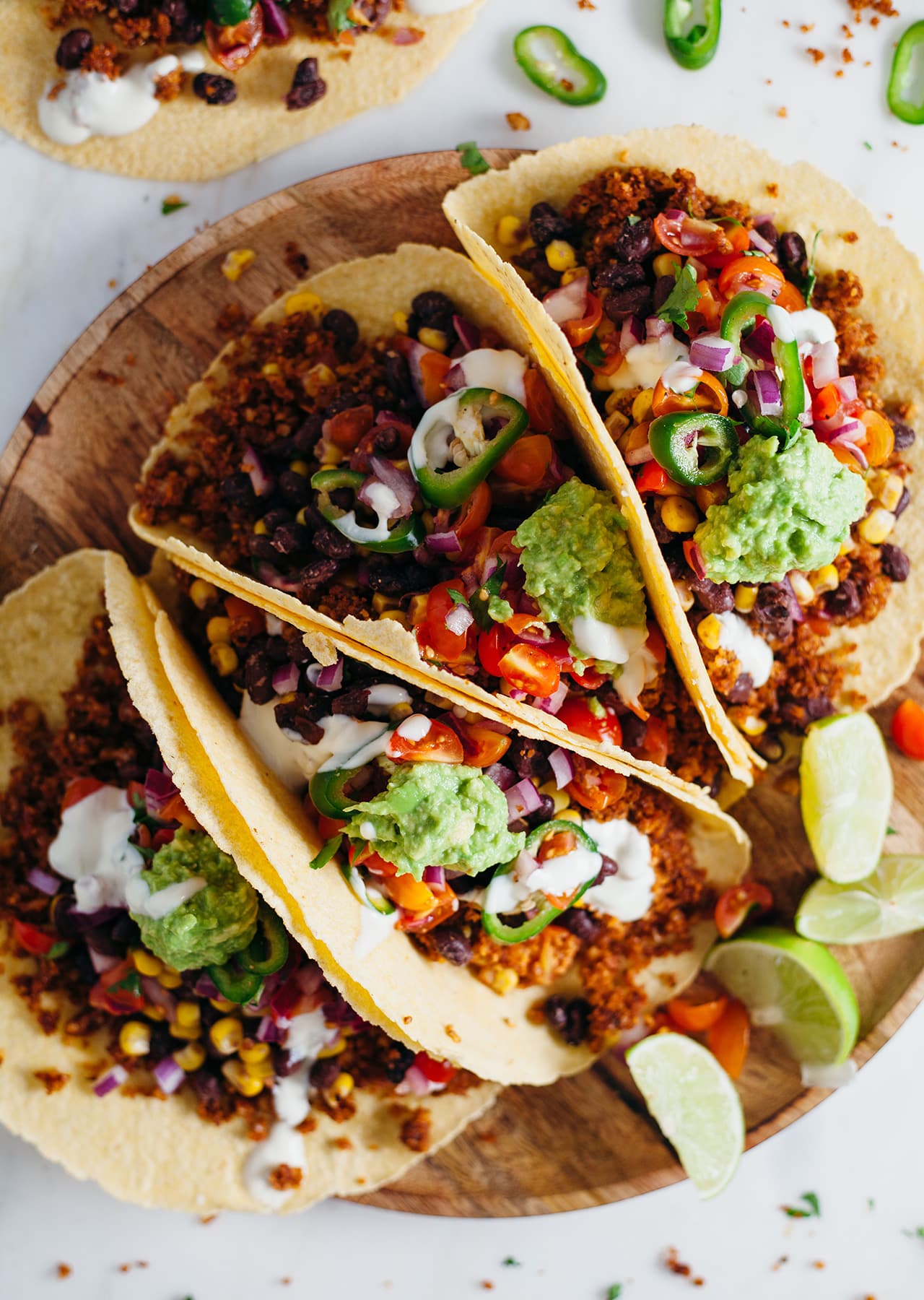 Walnut Meat Tacos Vegan Recipe