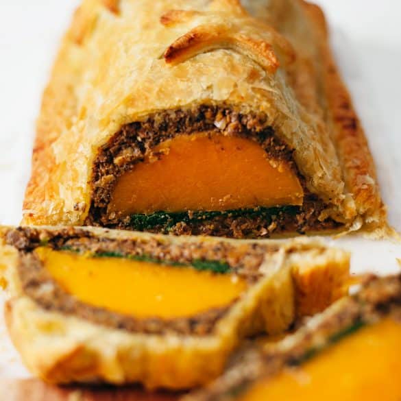Vegan Butternut Squash Roast Wellington Recipe