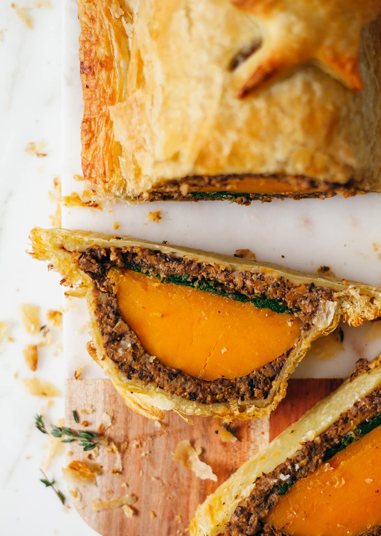 Vegan Butternut Squash Roast Wellington Recipe