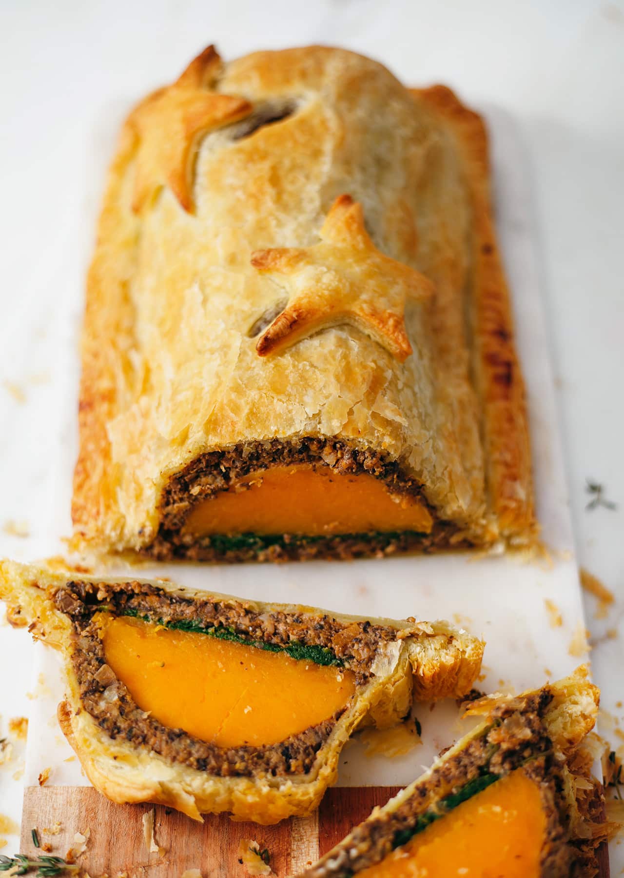 Vegan Butternut Squash Roast Wellington Recipe