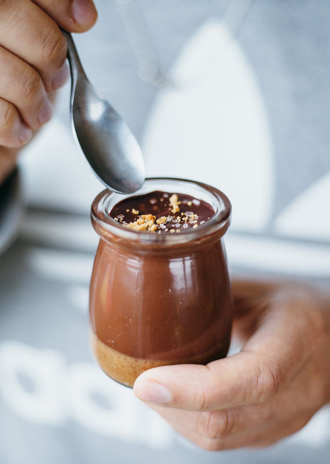 Vegan Salted Caramel Chocolate Pots Recipe