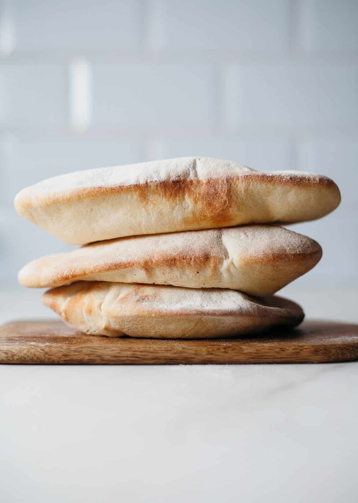 How To Make Homemade Vegan Pita Bread Recipe