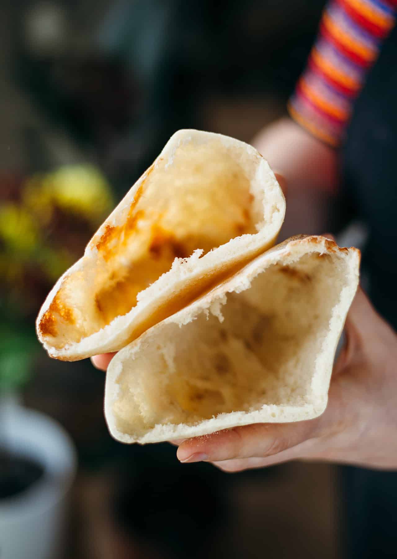 How To Make Homemade Vegan Pita Bread Recipe