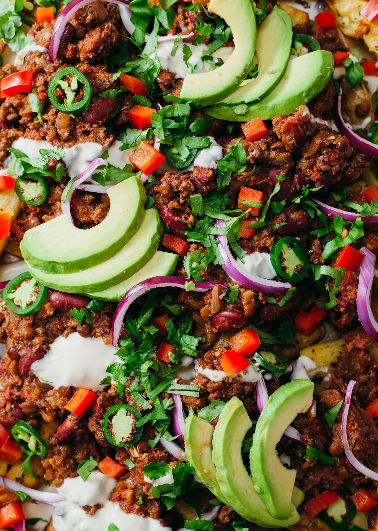 Vegan Loaded Chilli Fries Recipe