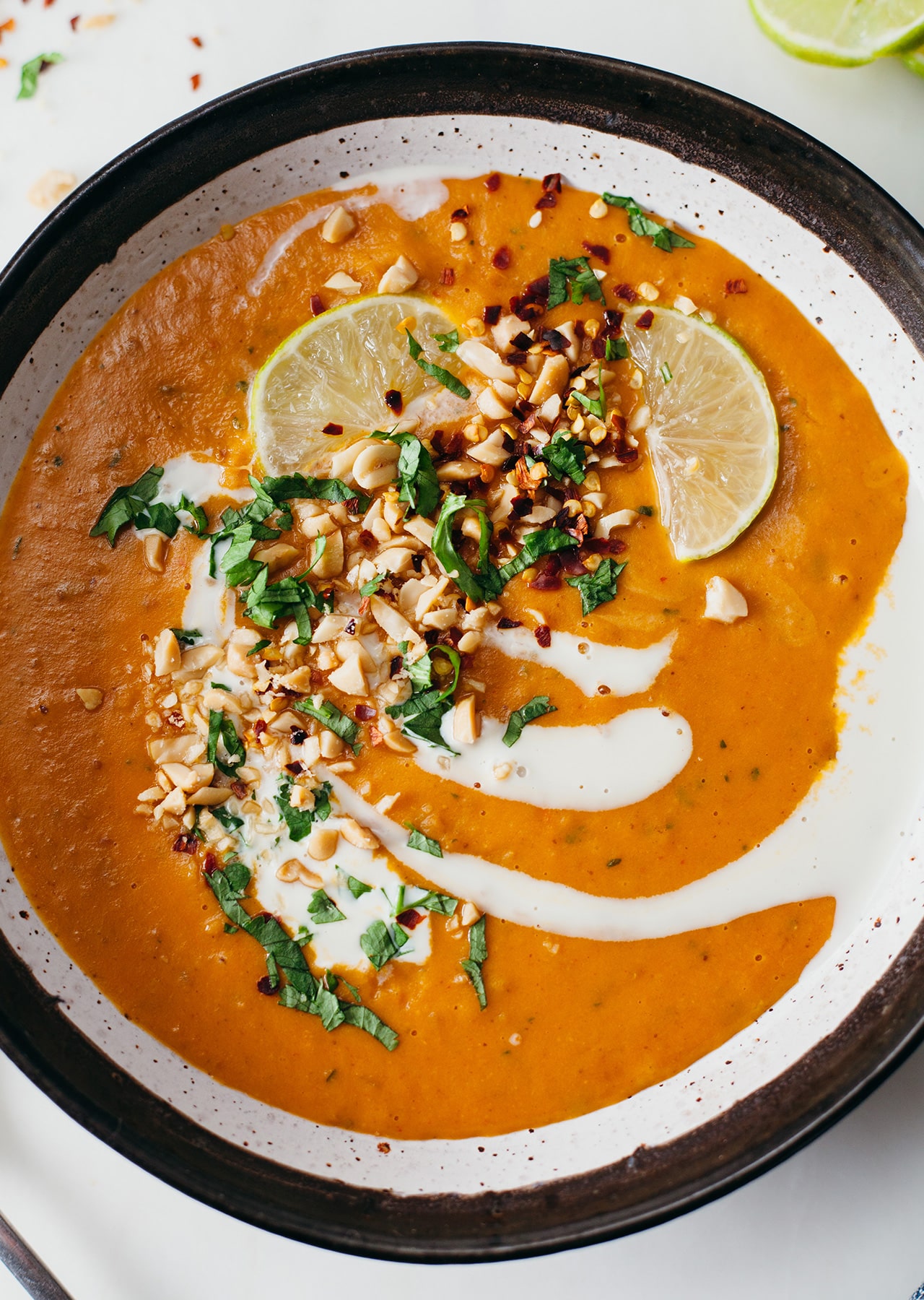 Vegan Thai Sweet Potato Coconut Soup Recipe