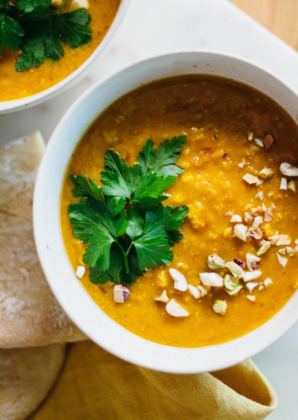 Vegan Lentil Dhal Soup Easy Store Cupboard Vegan Recipe
