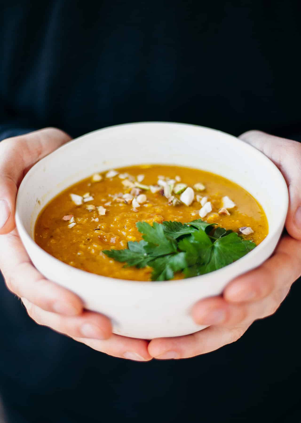 Vegan Lentil Dhal Soup Easy Store Cupboard Vegan Recipe