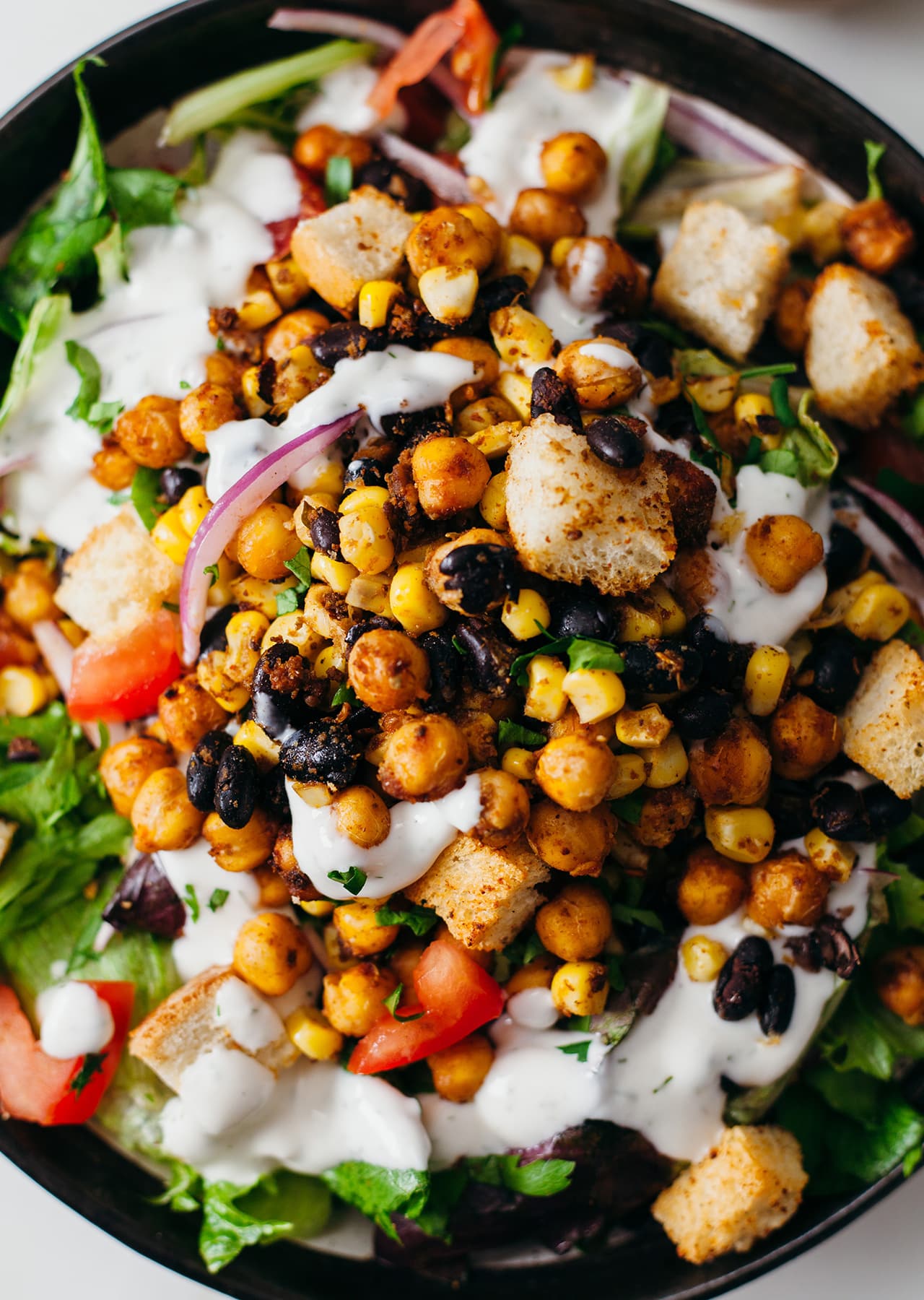 Vegan Smoky Tex Mex Salad Recipe