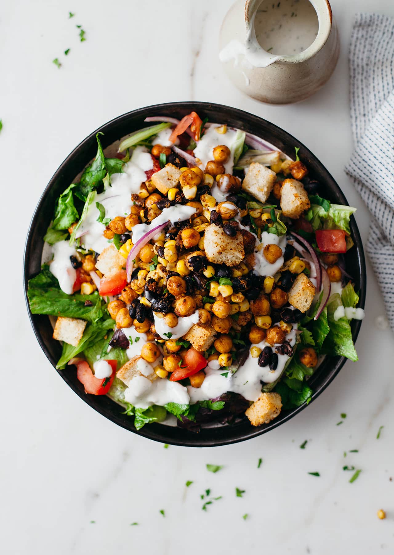 Vegan Smoky Tex Mex Salad Recipe