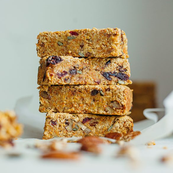 Vegan Carrot Cake Flapjack Recipe