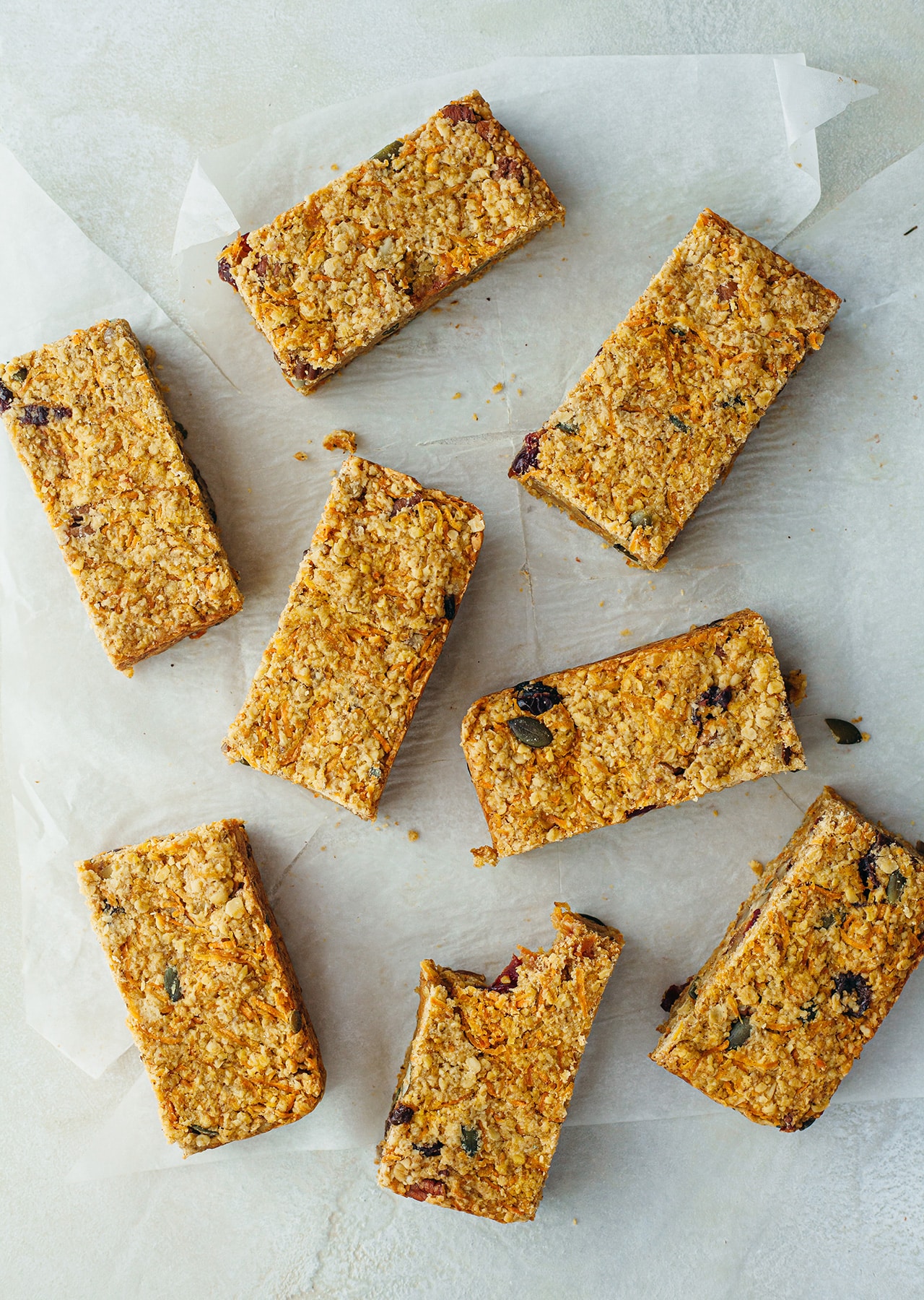 Vegan Carrot Cake Flapjack Recipe