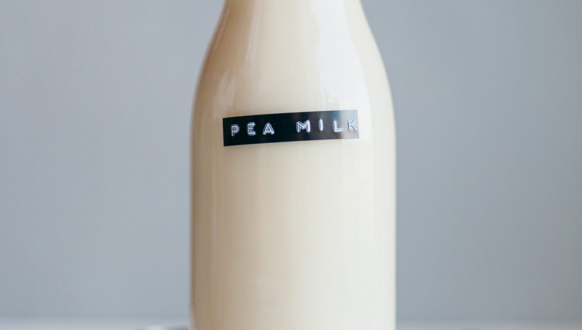 Vegan Homemade Plant Pea Milk Recipe