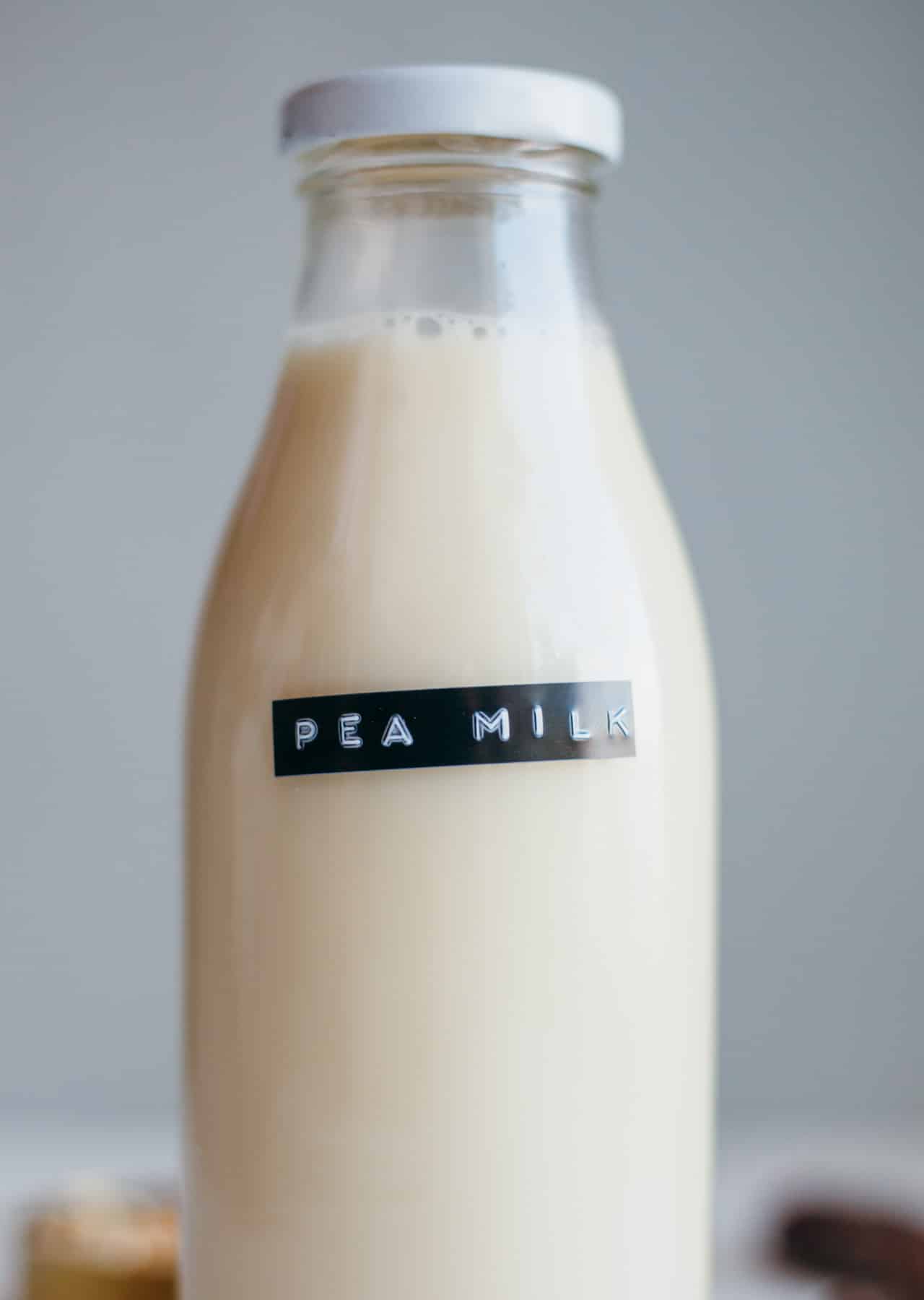 Homemade Pea Milk SO VEGAN