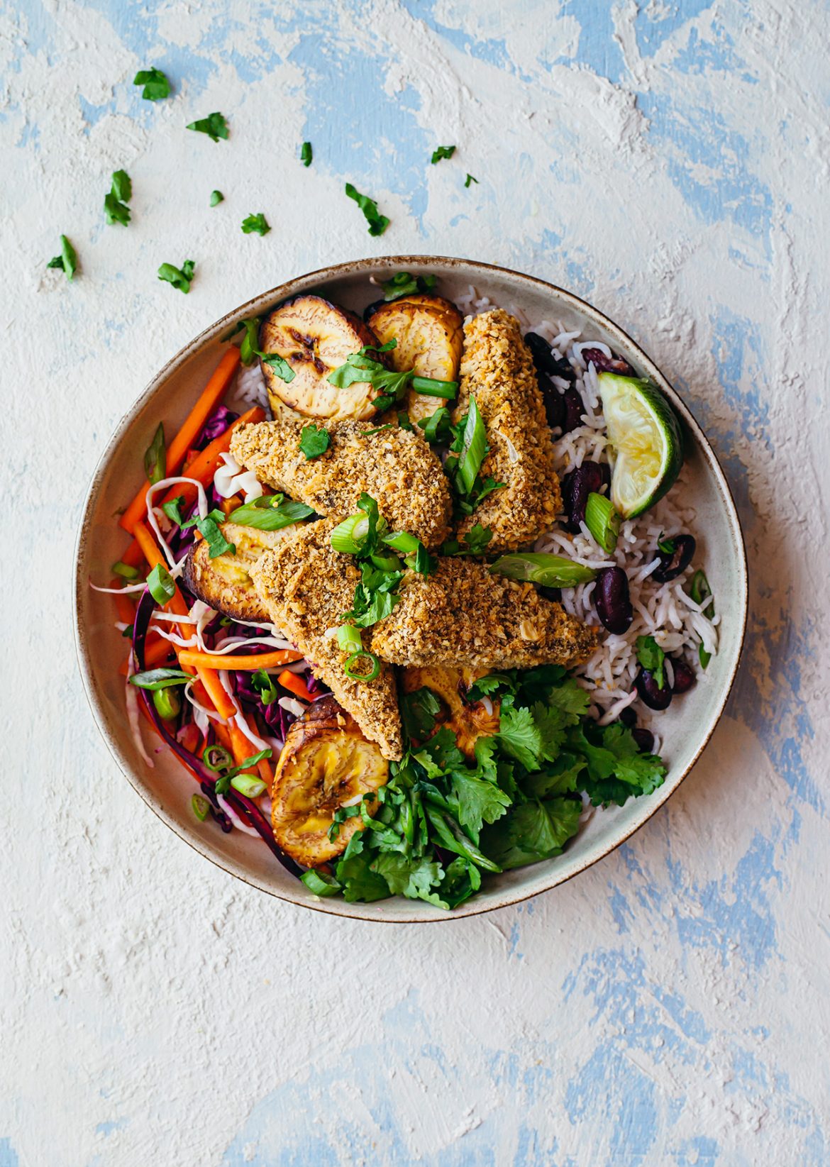 Vegan Jerk Tempeh Bowl Recipe