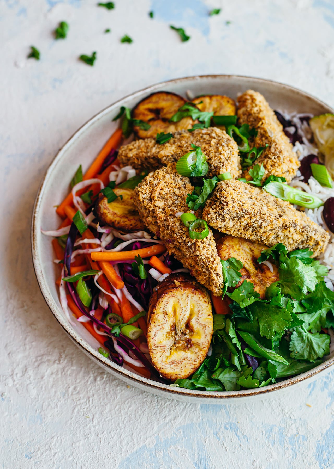 Vegan Jerk Tempeh Bowl Recipe