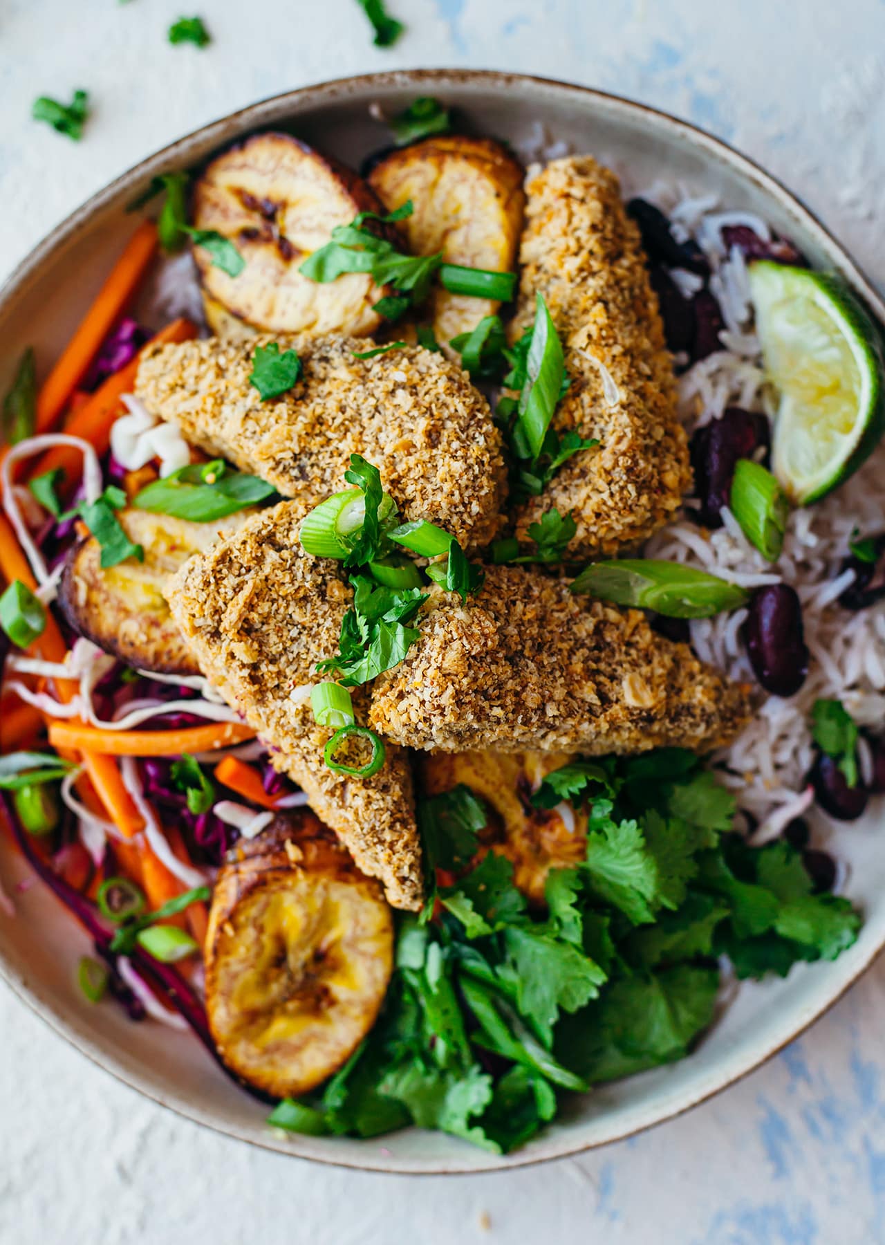 Vegan Jerk Tempeh Bowl Recipe