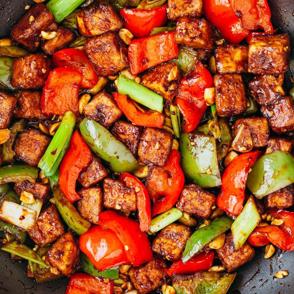 Vegan Kung Pao Tofu Recipe