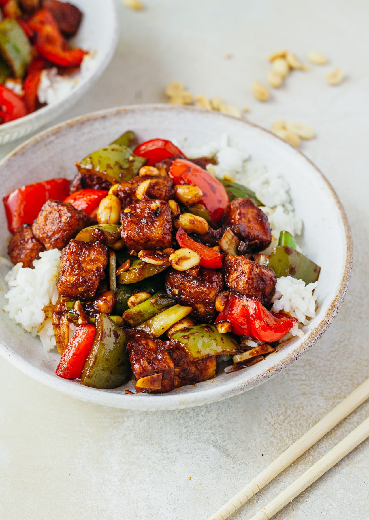 Vegan Kung Pao Tofu Recipe