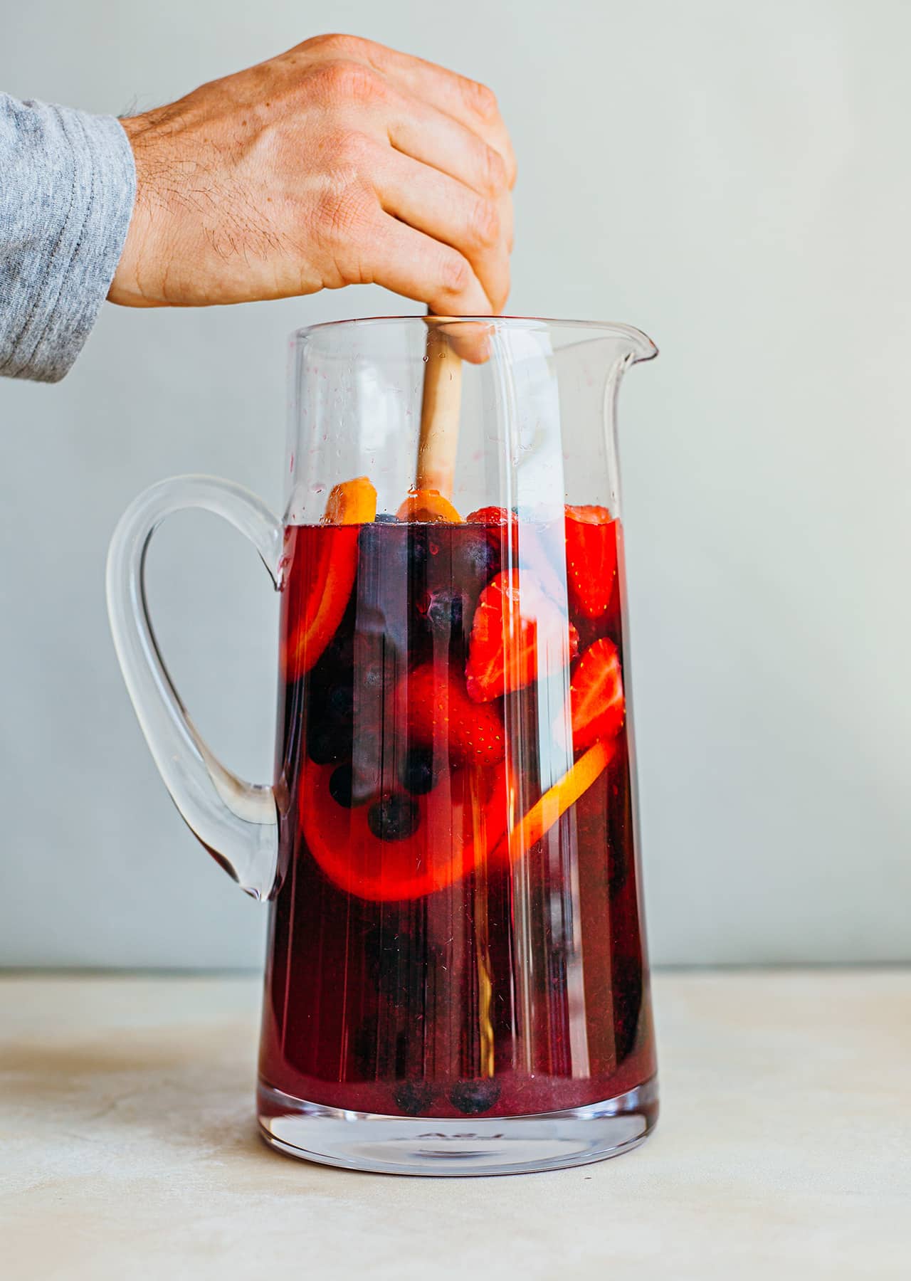 Vegan Rose Mixed Berry Sangria Recipe