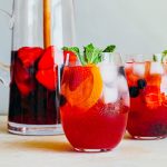 Vegan Rose Mixed Berry Sangria Recipe