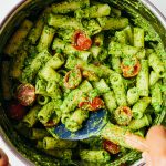 Vegan Avocado Pesto Pasta Recipe