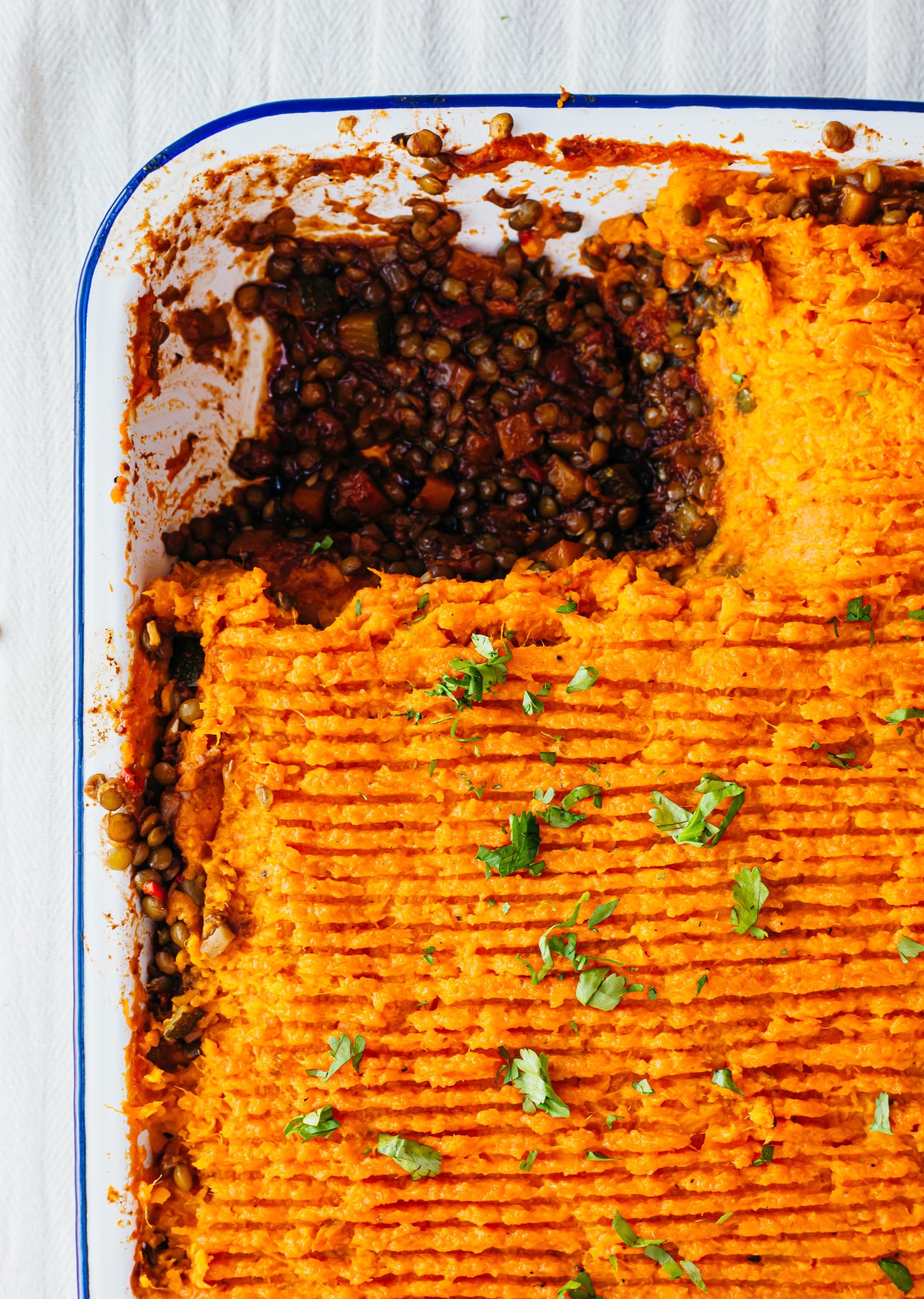 Vegan Curry Pie Lentil Sweet Potato Recipe