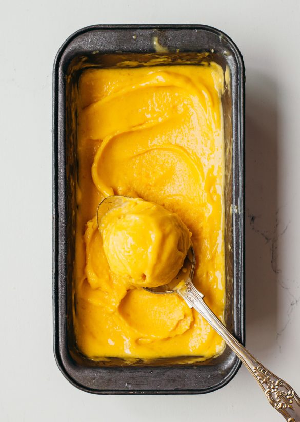 Mango Mojito Sorbet Vegan Recipe