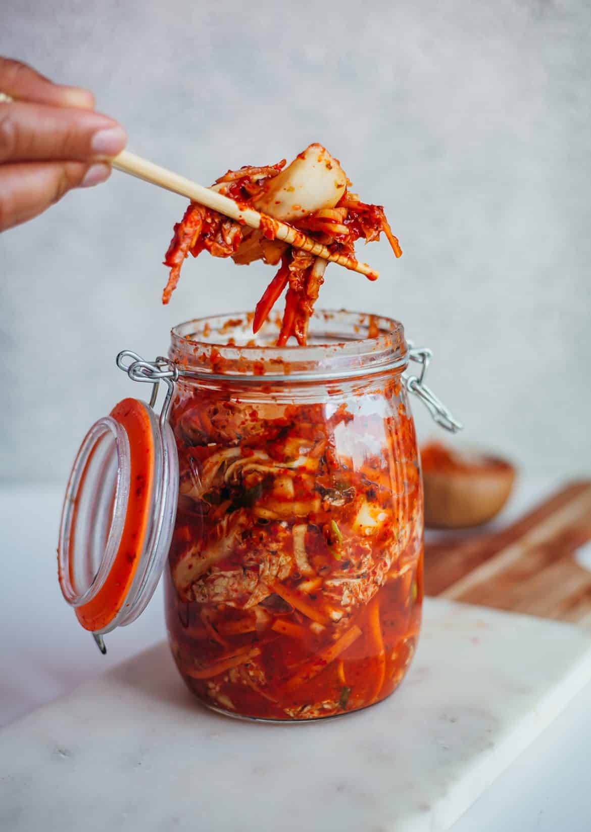 How To Make Vegan Kimchi Recipe