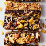 Maple Pecan Chocolate Cornflake Bars Vegan Recipe