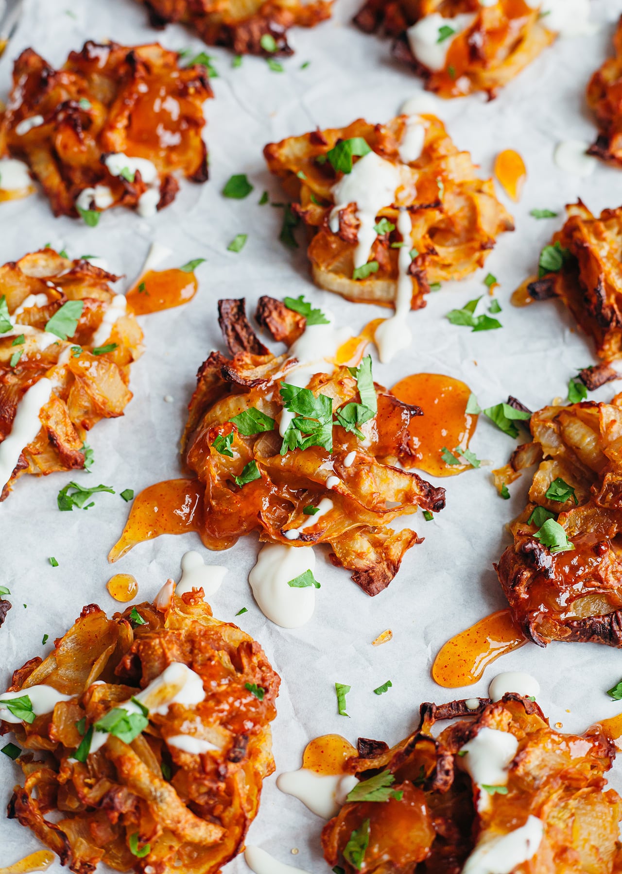 Vegan Baked Onion Bhaji Recipe