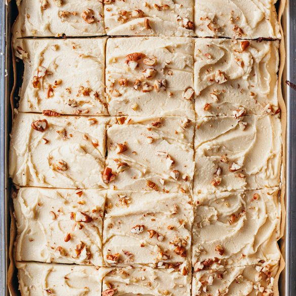 Spiced Chocolate Coffee Cake Buttercream Vegan Recipe