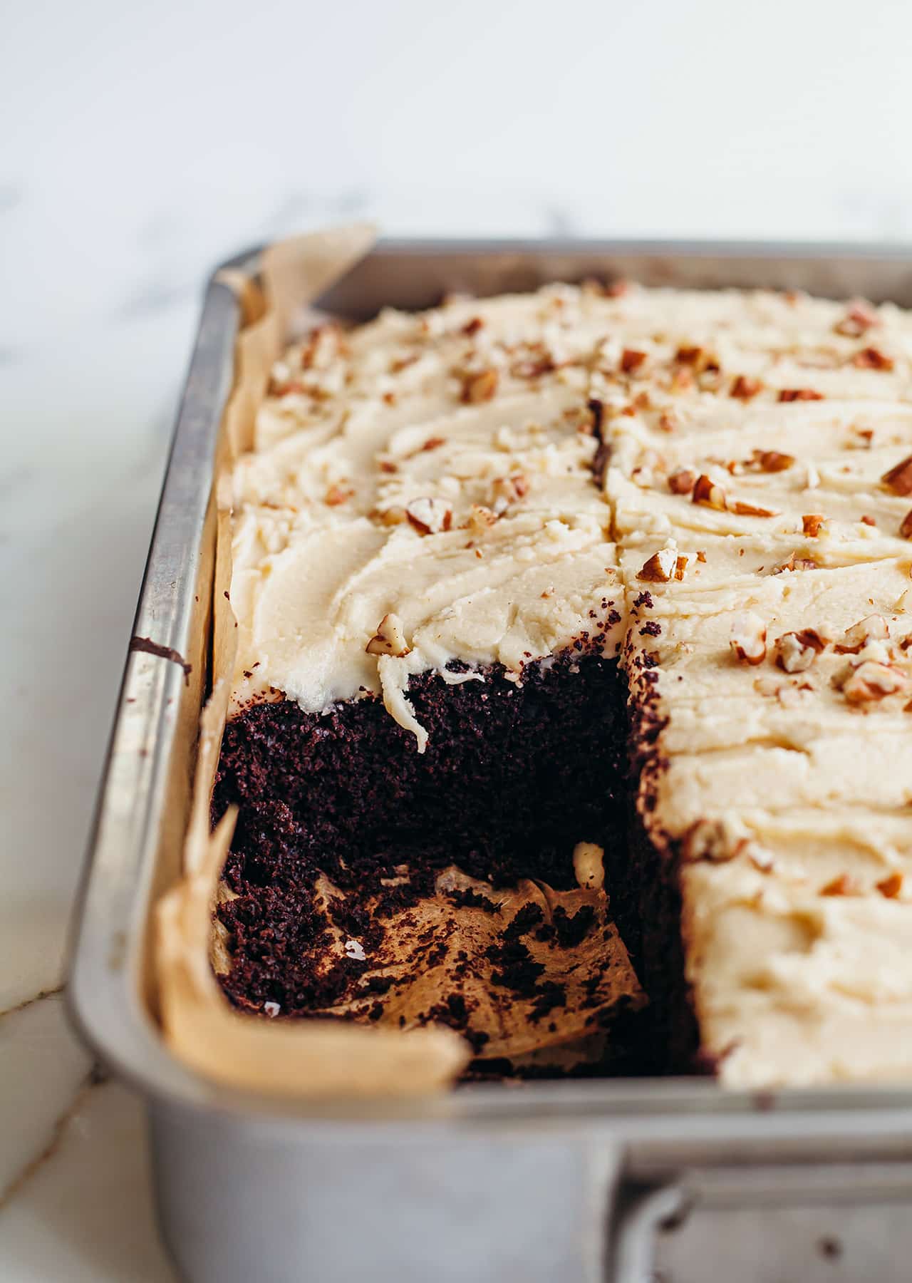 Spiced Chocolate Coffee Cake Buttercream Vegan Recipe