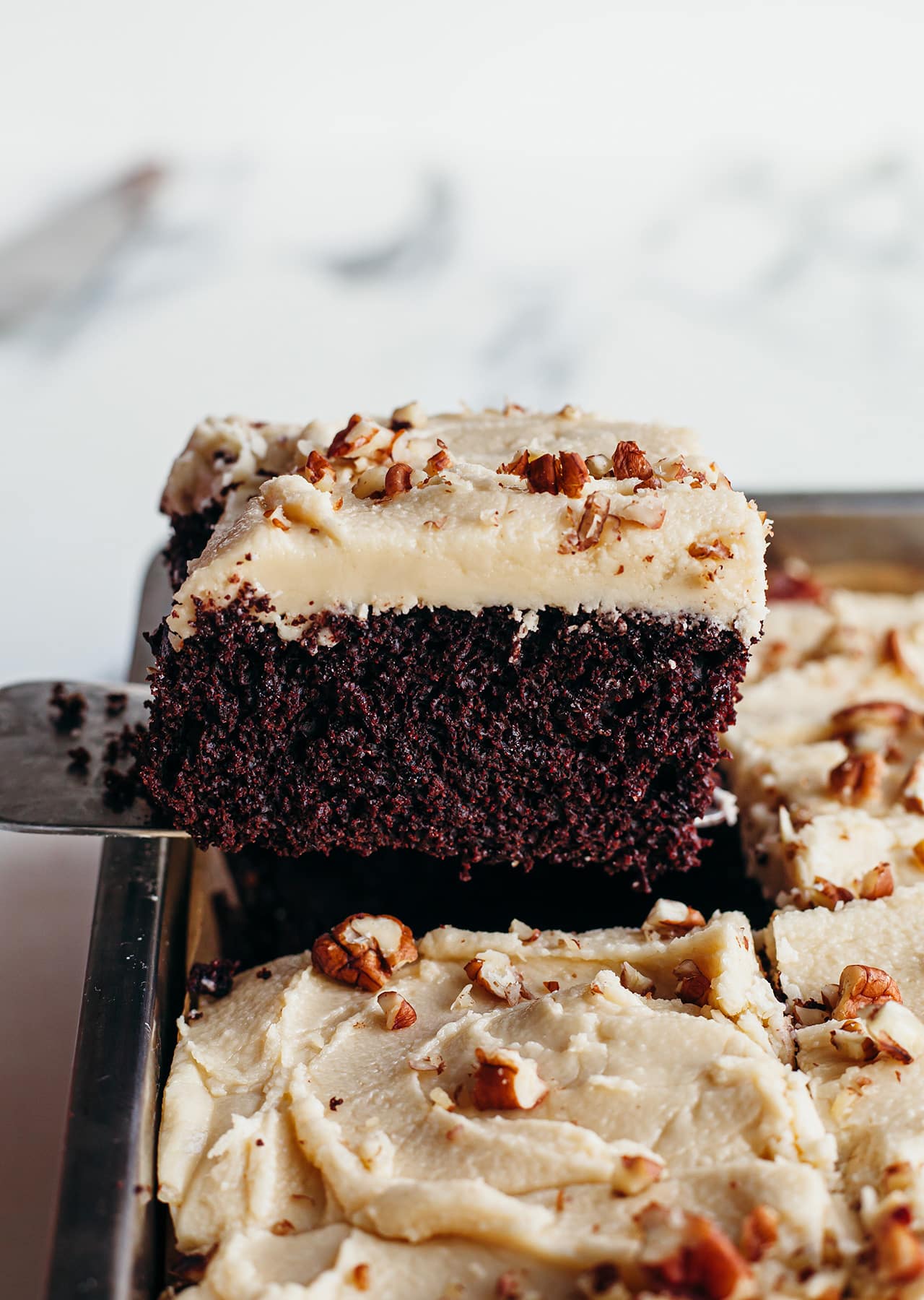 Spiced Chocolate Coffee Cake Buttercream Vegan Recipe