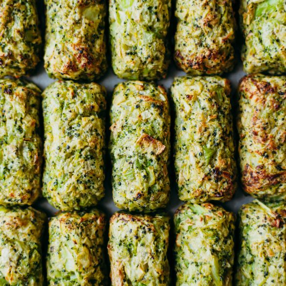 Low Waste Broccoli Tater Tots Vegan Recipe Low Waste Broccoli Tater Tots Vegan Recipe