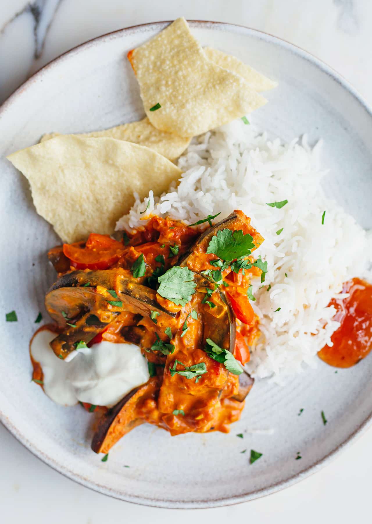 Vegan 30-Minute Aubergine Coconut Curry Recipe