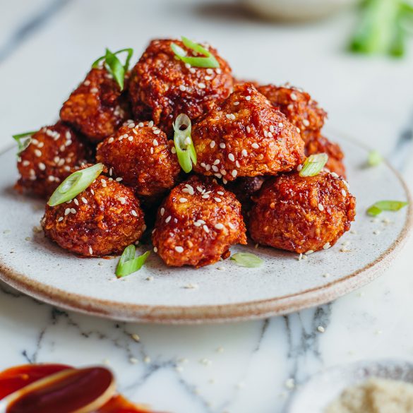 Cauliflower BBQ Wings Vegan Recipe