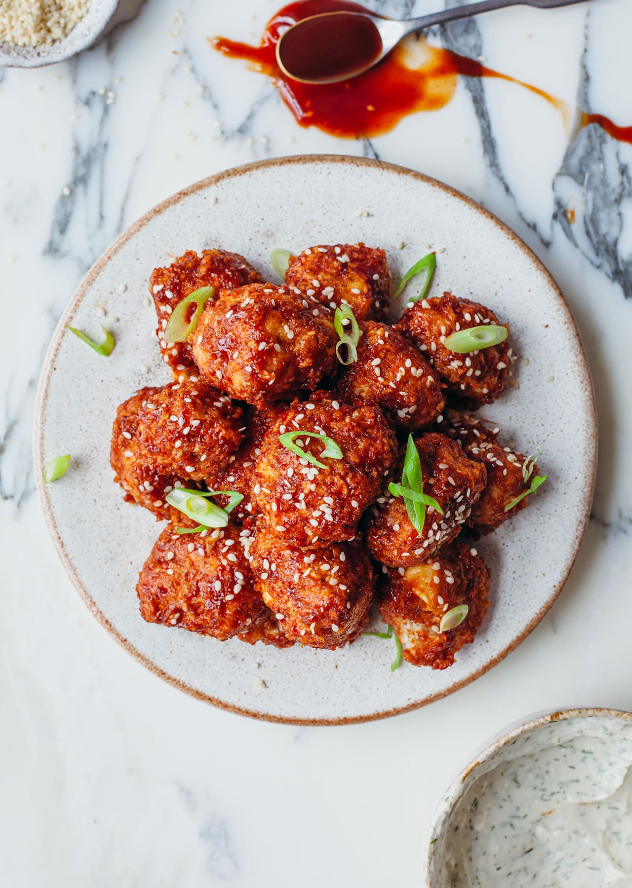 Cauliflower BBQ Wings Vegan Recipe