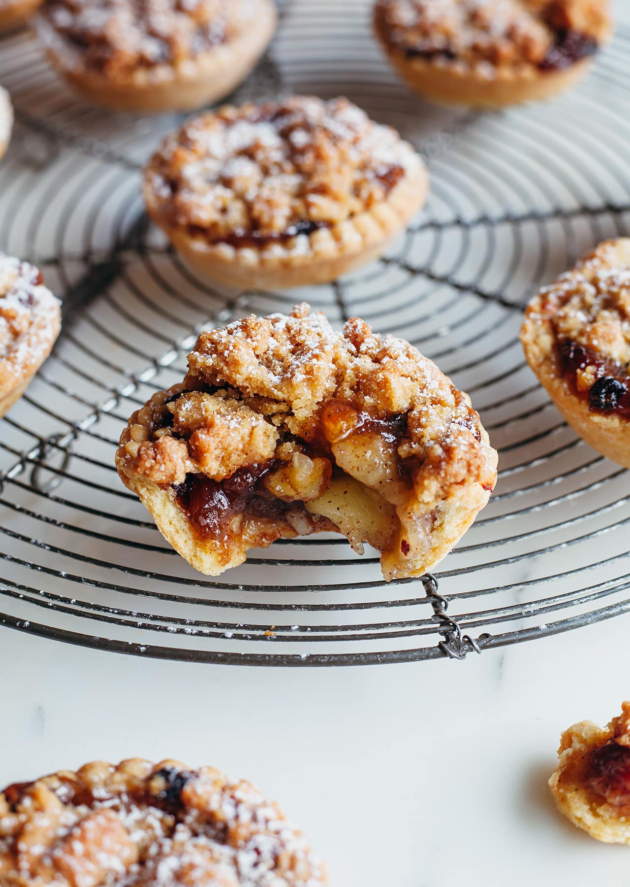 Vegan Apple Crumble Mince Pies Recipe