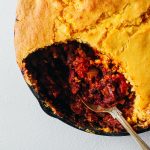 Vegan One-Pan Chilli Cornbread Recipe